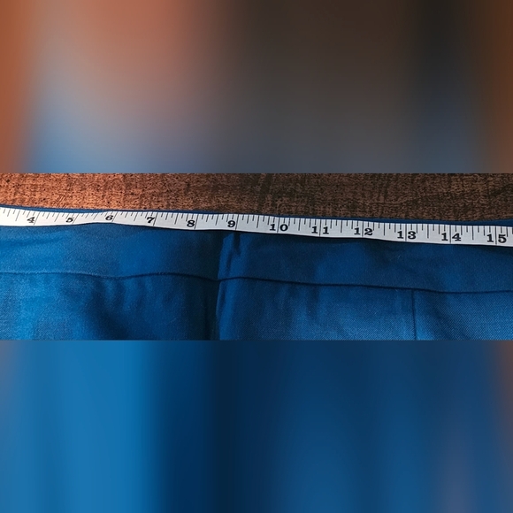 Pendleton Virgin Wool Business Skirt Blazer Set Women's Size 16 Blue - Picture 13 of 16